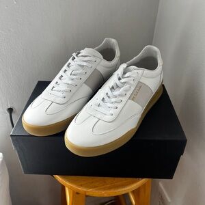 BNIB Paul Smith Mens Dover Sneakers Leather Shoes White US 11 $295 low top